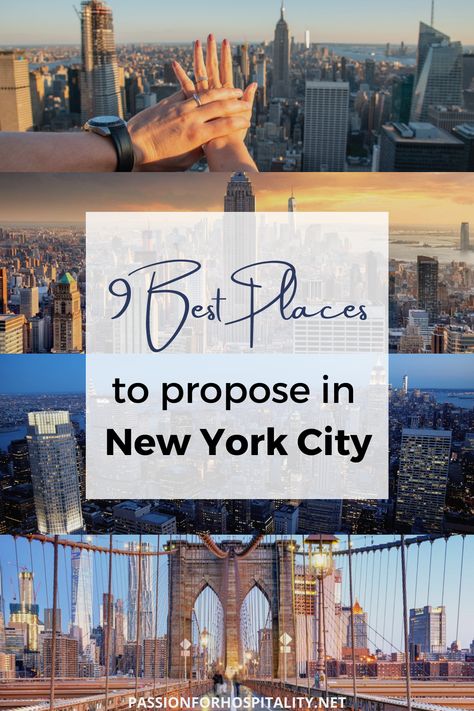 Proposal New York, Nyc Proposal Ideas, New York City Proposal, New York Proposal, Nyc Proposal, Places To Propose, Proposal Spots, Nyc In December, Best Places To Propose