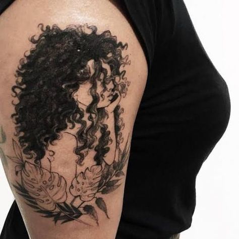 Queen Tattoo Ideas, African Goddesses, African Queen Tattoo, Queen Tattoo Designs, Hair Tattoo Designs, Mermaid Tattoo Designs, Self Love Tattoo, Forarm Tattoos, Queen Tattoo