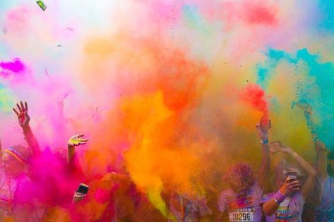 Colour Run, Holi Poster, Holi Powder, Holi Festival Of Colours, Holi Photo, Holi Colors, Goggles Glasses, Fun Pictures, Holi Festival