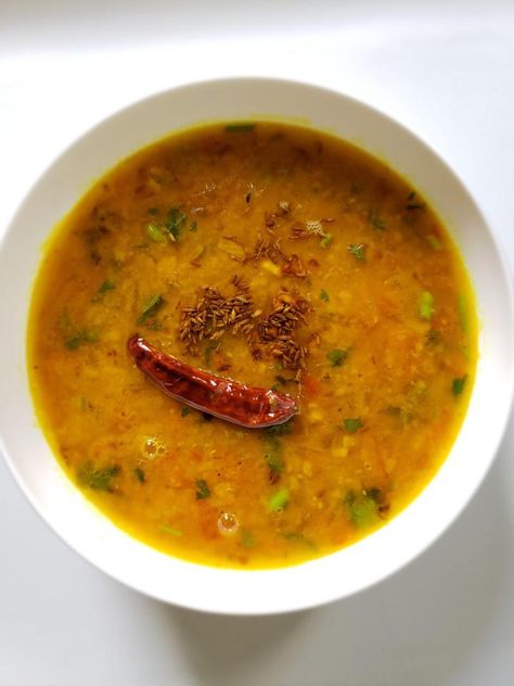 Dal Fry/Dal Tadka, Restaurant style dal fry /dal tadka Dal Tadka Dhaba Style, Spinach Dal, Dal Tadka, Dal Fry, Lentil Dishes, Pigeon Peas, Dosa Recipe, Indian Bread, Wing Tattoo