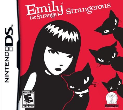 Amazon.com: Emily The Strange - Strangerous - Nintendo DS: Video Games Emily Strange, Retro Games Poster, Nintendo 3ds Games, Nintendo Ds Games, Emily The Strange, Ds Games, Cute Games, Old Games, Nintendo Ds