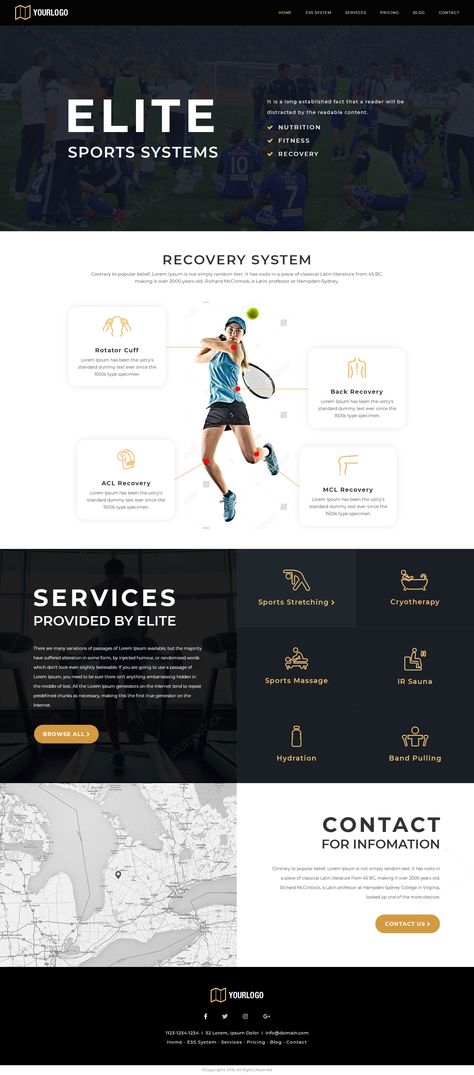 Website design «Sports System» #webdesign #sport Sports Team Website Design, Sports Website Design Layout, Physical Therapy Website Design, Sports Website Design Inspiration, Sport Website Design Inspiration, Basketball Website Design, Beach Website Design, Sports Web Design, Sport Website Design