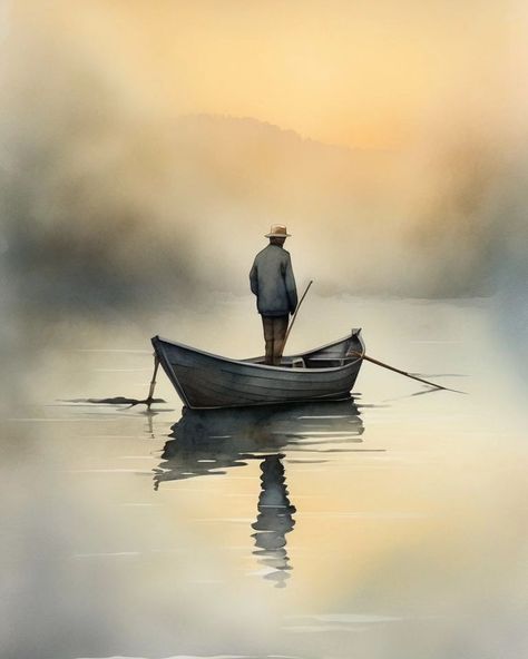 Comment "Fisherman" to get link to buy this Wallpaper. Or Buy this art from my buymeacoffee page.. A fisherman in the middle of the Sea 🌊.. A Digital painting of a fisherman standing in the middle of the silent sea in his small boat.. 👉Follow for more Such beautiful wallpapers #seaartist #artwork #digitalart #trendingart #artistoninstagram [fisherman art, Artwork, Digital Art, Digital Paintings ] Sea Digital Painting, The Silent Sea, Fisherman Art, Fisherman Boat, Boat Drawing, Trending Art, Boat Painting, Digital Paintings, Man Sitting