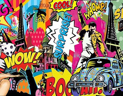 Check out new work on my @Behance portfolio: "POP ART MOODBOARD" http://be.net/gallery/76813161/POP-ART-MOODBOARD Pop Art Laptop Wallpaper, Pop Art Wallpaper Laptop, Vintage Pop Art Aesthetic, Pop Art Wallpaper Desktop, Pop Art Mood Board, Pop Art Architecture, Pop Art Mural, Guitar Colors, Pop Art Aesthetic