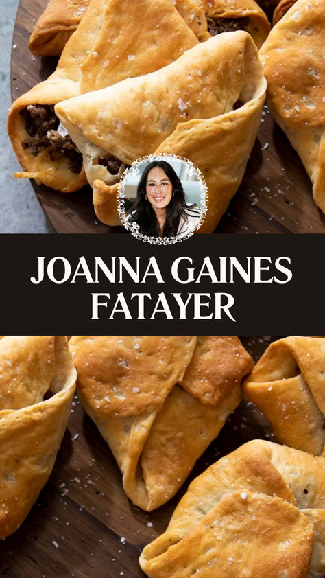 Joanna Gaines Fatayer – A Savory Middle Eastern Delight Joanna Gaines Fatayer Recipe, Fatayer Recipe Joanna Gaines, Lebanese Fatayer Recipe, Spinach Fatayer, Fatayer Recipe, Johanna Gaines, Best Potluck Dishes, Magnolia Table Recipes, Arabian Culture