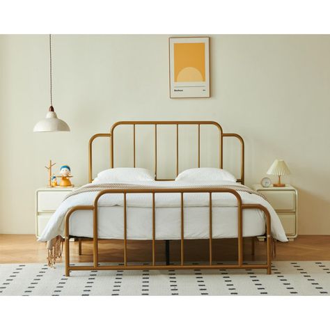 Steel bed design