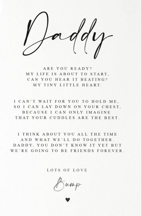 Hi Daddy Pregnancy Announcement, Ivf Birth Announcement, Wedding Pregnancy Announcement, Baby Announcements To Husband, Baby Announcement For Dad, Baby Announcement For Husband, Ideas To Tell Husband About Pregnancy, Ivf Baby Shower Ideas, Cute Baby Announcement Ideas