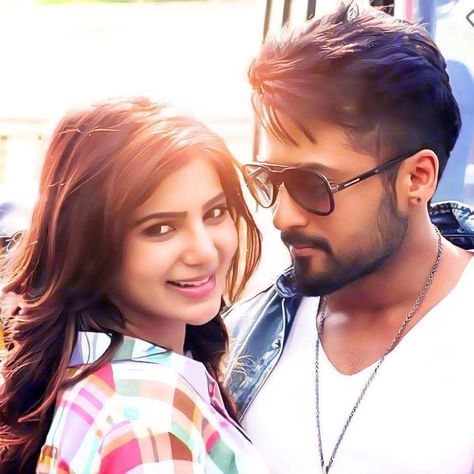 Anjaan Movie Love Images, Suriya Samantha Hd Images, Anjaan Movie Images, Surya Samantha Pics, Tamil Selvi, Funny Smiley, Surya Actor, New Movie Images, Photoshop Hair