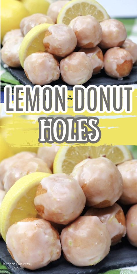 Donut Holes Recipe, Homemade Doughnut Recipe, Food Donut, Donut Hole Recipe, Doughnut Recipe Easy, Easy Donuts, Homemade Donuts Recipe, Homemade Doughnuts, Fantastic Recipes