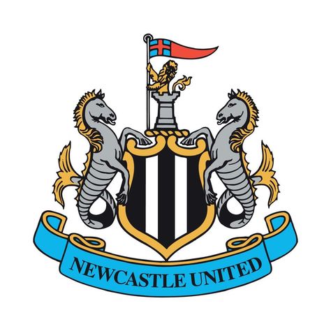 Newcastle United logo on transparent background Newcastle United, Newcastle