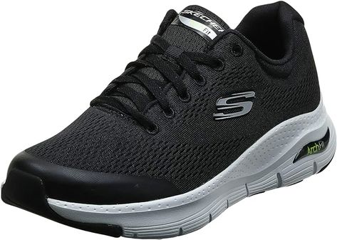 Skechers Men's Arch Fit Sneaker Men Shoes Sneakers, Fit Logo, Athletic Shoe, Sneaker Shoes, Man Running, Outdoor Style, White White, Signature Logo, Mens Trainers