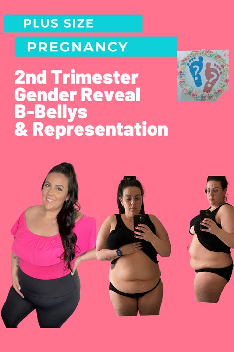 Plus Size Pregnancy Belly Week By Week, B Belly Pregnancy, 2nd Trimester Pregnancy, 2 Weeks Pregnant, 13 Weeks Pregnant, Pregnancy Gender, Pregnancy Gender Reveal, 6 Months Pregnant, Weeks Pregnant