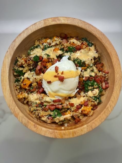 Quinoa “Fried Rice” Breakfast Bowl — A Place for Everyone Healthy Rice Breakfast, Fried Quinoa Rice, Chicken Sausage Quinoa Bowl, Asian Breakfast Bowl, Breakfast Rice Porridge, Grit Breakfast Bowl, Veggie Breakfast Bowl, Fried Rice Breakfast, Breakfast Rice Bowl