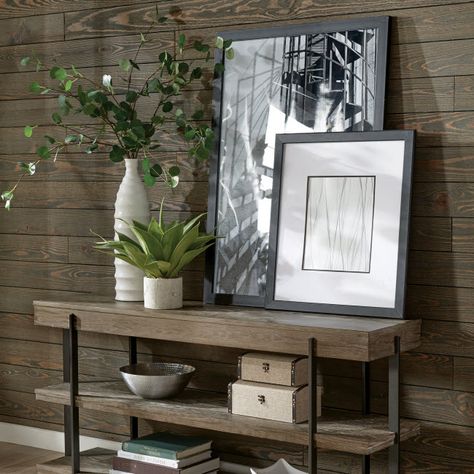 The Leaning Look: Angled Accents & Décor - Hayneedle Leaning Art, Classic Console Table, Classic Console, Entryway Art, Leaning Mirror, Riverside Furniture, Velvet Blanket, Big Design, Premium Bedding