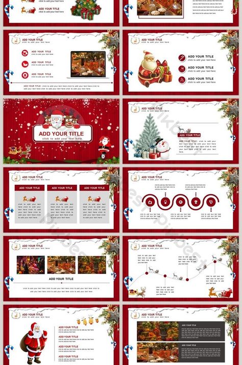 red christmas business ppt template Christmas Ppt Template, Christmas Presentation Design, Hampers Natal Idea, Email Banner, Christmas Powerpoint, Christmas Presentation, Teaching Adjectives, Ppt Ideas, Christmas Powerpoint Template