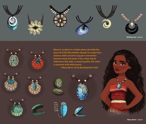 Moana Character Design, Moana Props, Moana Oc, Moana Fanart, Moana Concept Art, Moana Drawing, Moana Art, Moana Fan Art, Moana Necklace