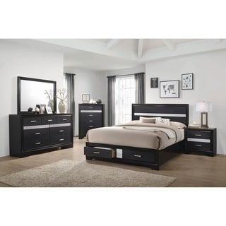 5 Piece Bedroom Set, Eastern King Bed, Bedroom Sets Queen, Dresser Mirror, Queen Bedroom, Panel Bed, Bedroom Furniture Sets, Storage Bed, Dresser With Mirror