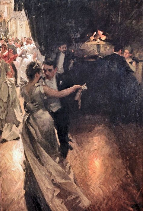 Anders Zorn, Most Famous Paintings, Oil Painting Reproductions, Romantic Art, Painting Reproductions, Dreamy Art, Waltz, Art Reproductions, Aesthetic Art