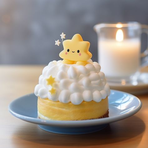 Image Silly Cupcakes, Postres Cute, Cute Desserts Aesthetic, Cute Pastries, Kawaii Cupcakes, Bunny Desserts, Kawaii Desserts, Cute Sweets, Kawaii Sweets