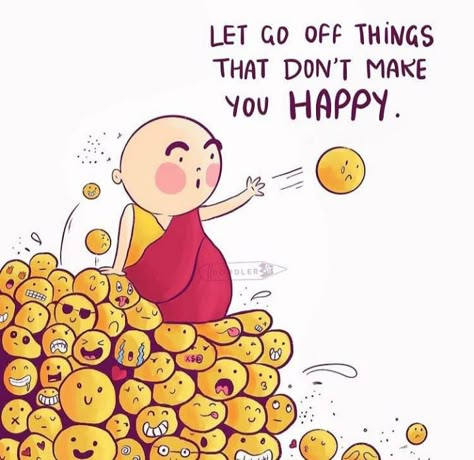 Buddha Cartoon, Buddah Doodles, Cute Picture Quotes, Buddha Doodle, Holding Something, Confucius Quotes, Bright Quotes, Life Choices Quotes, Little Buddha