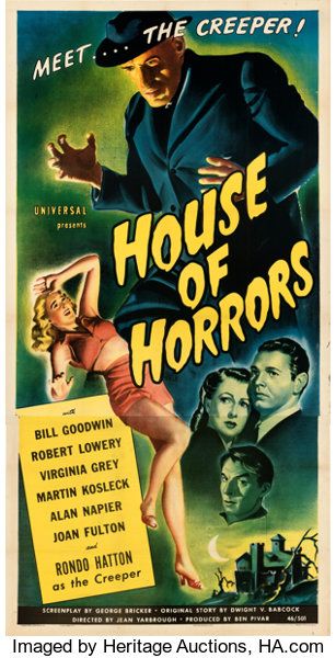 House Of Horrors, Old School Horror Movies, Old Horror Movie Posters, 50s Horror Movies, 60s Horror Movie Poster, 1950s Horror Movie Poster, A Classic Horror Story Poster, Classic Horror Movies Posters, 1950 Horror Movie Posters