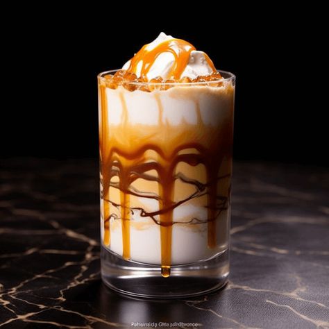 The Salted Caramel White Russian is a rich, creamy, and sweet cocktail with a hint of saltiness. The caramel and cream give it a smooth, velvety texture, while the vodka provides a subtle kick. The coffee liqueur adds depth and complexity to the flavor profile. Cocktails Pina Colada, Salted Caramel White Russian, Porto Flip, Caramel White Russian, Caramel Cocktail, Nutty Irishman, Salted Caramel Vodka, White Russian Recipes, Sweet Cocktail