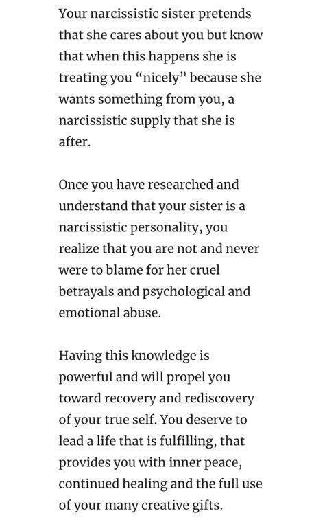 When Your Sister Betrays You, Narc Sister, Narcissistic Behavior Sister, Toxic Siblings Sisters, Family Betrayal Quotes Sisters, Narcissistic Sisters, Narcissistic Sister Quotes, Narcissistic Sibling Sisters, Toxic Sister Quotes