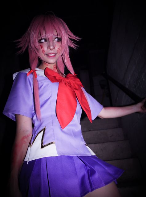 Yuno Cosplay, Yuno Gasai Cosplay, Dark Decora, Mirai Nikki Future Diary, Gasai Yuno, Yuno Gasai, Future Diary, Cosplay Inspo, Kawaii Cosplay