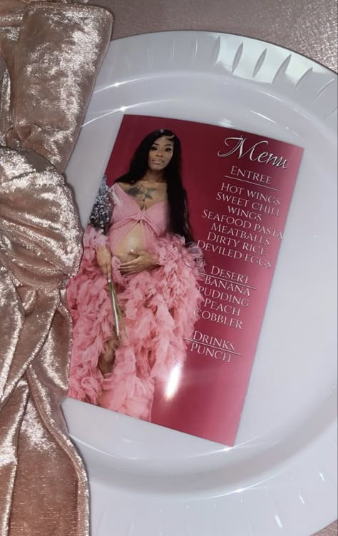 Any Shower Ideas, Boy Babyshower Theme Black People, Baby Shower Menu Ideas Black People, Babyshower Outfit Ideas Girl, Girl Babyshower Ideas Black People, Black People Baby Shower Food, Bratz Baby Shower Ideas, Baby Shower Themes Girl Black People, Baby Shower Food Menu Ideas