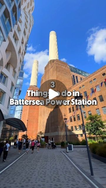 Miro | London travel expert 🥼 on Instagram: "Hey guys, it's @miro_knows_everything back with another 3 things to do.. this time is from Battersea Power Station 

1 @chimneylift109 

The whole experience takes about an hour, and the cost is:

• £17 for adults

• £12.60 for children

2 @arcadefoodhall

Where you can find so many different cuisines

• 20-30£ pp

3 explore @batterseapwrstn 

• FREE

Comment " FIRST TIME " if you want a FREE travel guide about London" Battersea Park, Battersea Power Station, Power Station, Free Travel, London Travel, 3 Things, Travel Guide, First Time, Things To Do