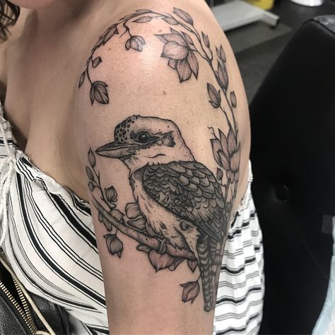 Kukaburra Tattoo, Kookaburra Tattoo, Australian Tattoo, Wild Orchids, Ink Inspiration, Awesome Tattoos, Wild Orchid, Wolf Tattoo, Tattoos Ideas