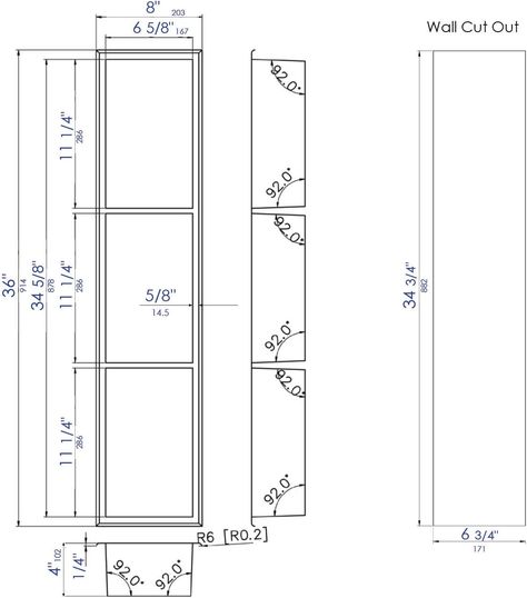 Shower Dimensions, Cnc Furniture Plans, Bathroom Niche, Traditional Shelves, Linen Headboard, Wall Niche, Simple House Design, Bathroom Size, Shower Niche