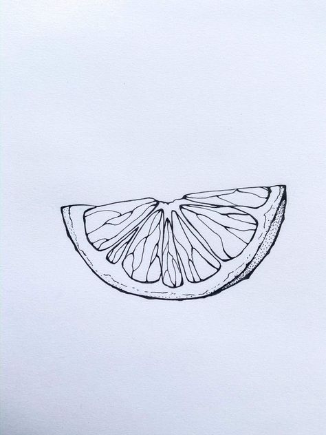 Lime And Salt Tattoo, Fruit Outline Tattoo, Fruit Tattoo Ideas Black And White, Lime Slice Tattoo Minimalist, Orange Tattoo Line Art, Fine Line Orange Slice Tattoo, Lime Slice Drawing, Orange Slice Tattoo Black And White, Orange Line Drawing