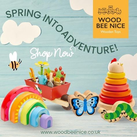 Can you help us? | Instagram post from Wood Bee Nice | Wooden Toys (@woodbeenice) Toys Instagram Feed, Toy Poster Design, Toy Advertisement, Kids Banner, Ad Inspiration, Wee Wee, Play Place, Baby Ads, Wood Bees