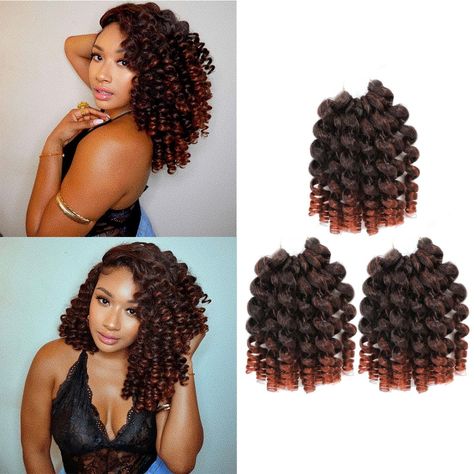 I loved that this hair carries no weight to it. It is summer nobody wants heavy hair to bring heat. It is strecthy which is a good thing. It is easy to maintain also. I will be rocking these hair this summer for sure. Curly Hair For Black Women, Jamaican Twist, Crochet Curly Hair, Wand Curl Crochet Hair, Jamaican Bounce Crochet, Jamaican Bounce, Twist Braiding Hair, Heavy Hair, Quick Braids