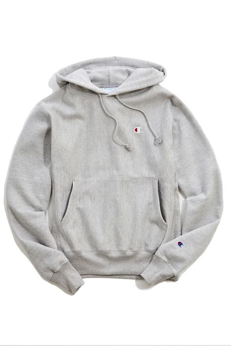 Champion Hoodie Women, Grey Champion Hoodie, Champion Clothing, Patch Hoodie, Boyfriend Hoodie, Tokyo Street Fashion, Trendy Hoodies, Stylish Hoodies, Cute Lazy Outfits