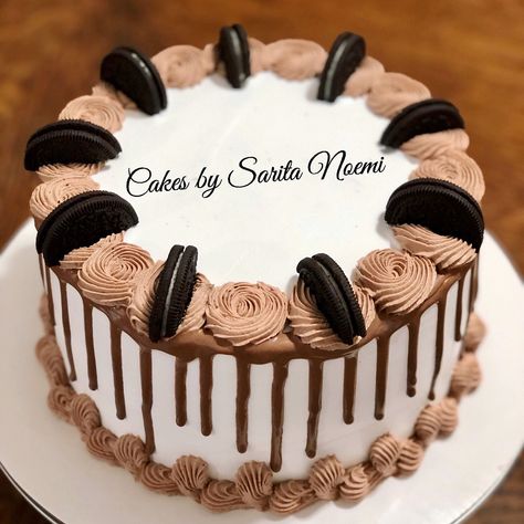 Icing Cake Designs For Men, Small Chocolate Cake Decoration, 23 Birthday Cake Men, White Chocolate Decorations For Cake, Simple Chocolate Cake Decoration Birthday Decorating Ideas, Chocolate Cake Design Ideas Simple, Simple Chocolate Cake Decoration, Easy Chocolate Cake Decoration, Chocolate Cake Oreo