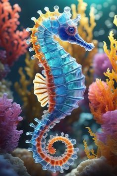 Sea Horse Reference, Seahorse Images, Seahorse Photography, Real Seahorse, Ocean Creatures Art, Cool Sea Creatures, Fish Pictures, Sea Creatures Art, Seahorse Art