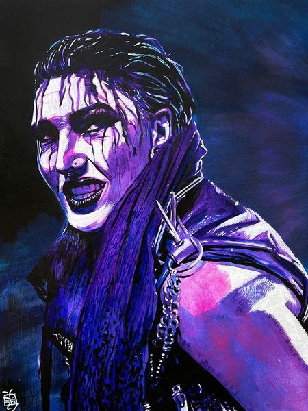 Wwe Painting, Wwe Fanart, Rhea Ripley Mami, The Judgement Day, The Judgment Day, Terror Twins, Superflat, Judgement Day, Judgment Day