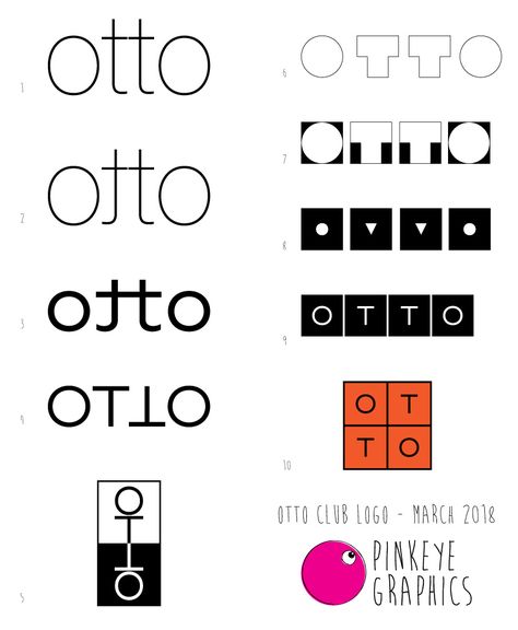 A selection of logos we created for Club Otto. Otto stands for 'Oblivious to the obvious'. Logo Design, Bike, Tattoos, ? Logo, Quick Saves, Design, Logos