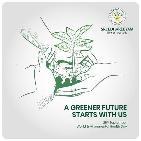 🌍 A healthy planet is a healthy you. Let's protect our Earth. 🌱 #WorldEnvironmentalHealthDay #Sreedhareeyam #EyeOfAyurveda #EyeCare #Ayurveda #Ayurvedic World Environment Health Day, Healthy Earth, Eye Hospital, Health Day, Environmental Health, September 2024, Day Wishes, Ancient Wisdom, Healthier You