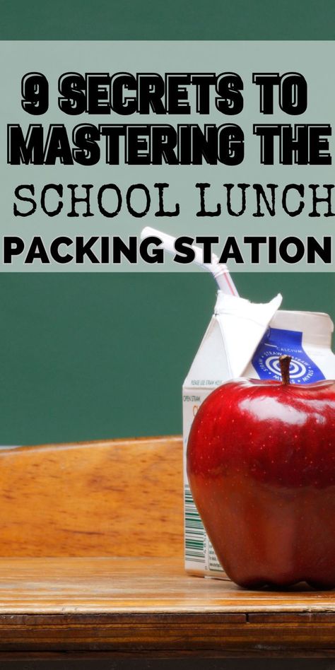 An apple and milk carton neatly arranged on a desk, hinting at the 9 secrets to optimizing a school lunch station for efficient meal planning. School Lunch Station, Lunch Ideas School, School Lunch Packing, Lunch Packing Station, Lunch Station, Lunch Packing, Back To School Lunch, Packing Station, Lunch Prep