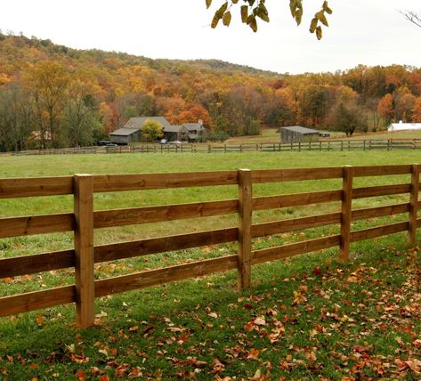 Photo Gallery - Fenceworks Ranch Fencing, Wooden Fence Panels, Split Rail Fence, Country Fences, Horse Fencing, Easy Backyard, Rail Fence, Cedar Fence, Farm Fence