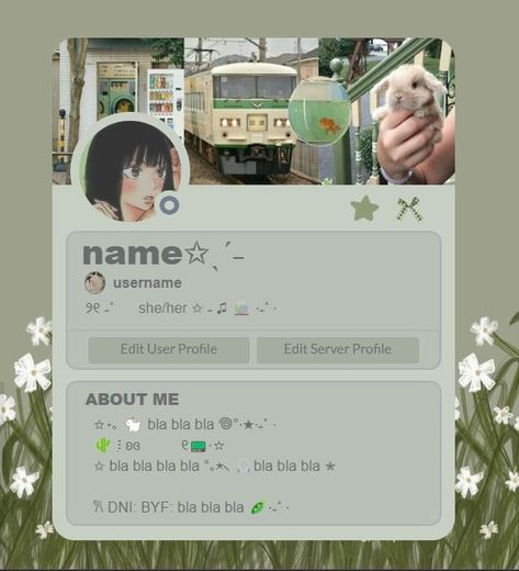 #notion , #notiontemplate , #notionideas , #notionicons #notioncover Aesthetic Everskies Profile, Green Aesthetic Sanrio, My Profile Template Aesthetic, Discord Profile Layout Ideas, Tumblr Blog Aesthetic, Aesthetic Discord Profile Layout, Aesthetic Carrd Templates, Id Templates Aesthetic, Everskies Profile Layout Ideas Mobile