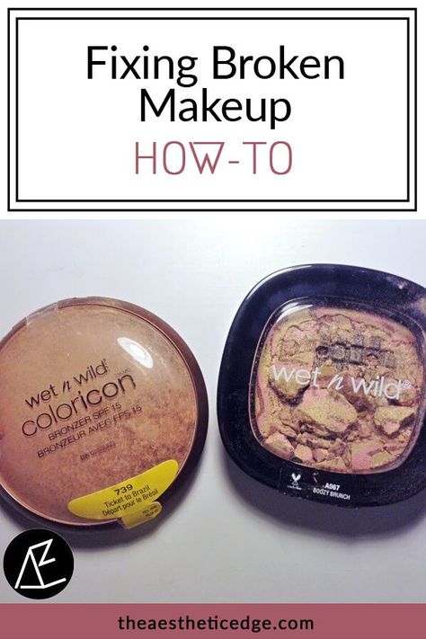 This fixing broken makeup how-to tutorial will be your saving grace for powder products and lipstick! From eyeshadows, to compacts, never through your money away again with my easy steps using household items. #howtofixbrokenmakeup #howtofixbrokenmakeuppowder #howtofixbrokeneyeshadow #howtofixbrokenpowder #howtofixbrokenblushpowder #howtofixbrokenmakeupcompact #howtofixbrokenmakeuppalette How To Fix Broken Blush Powder, Fix Broken Eyeshadow, Fix Broken Makeup, Broken Makeup, Disposable Bowls, Powder Products, Faux Hair, A Beautiful Mind, Saving Grace