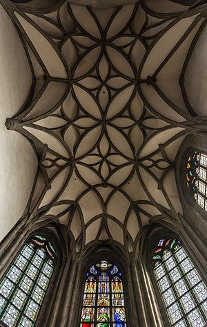 Wikimedia Commons picture of the day for September 25 Ribbed Vault, Ceiling Domes, Food Web, Gothic Architecture, Vaulting, Choir, Looking Up, Austria, New World