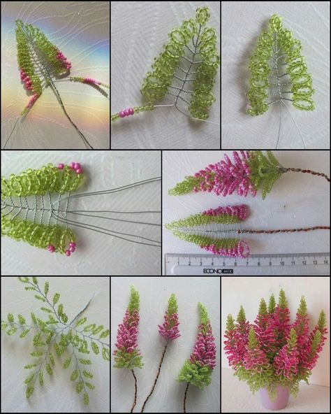 Bead Flowers, Beaded Work, Beaded Flowers Patterns, Seed Bead Crafts, Seed Bead Flowers, French Beaded Flowers, Handmade Jewelry Tutorials, Beaded Crafts, Beaded Animals