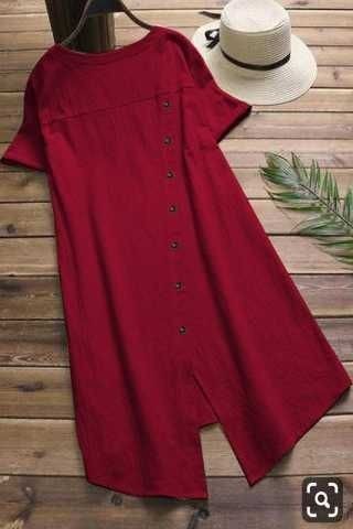 Red Kurti With Jeans, Red Kurti Design, Jeans Casual Outfit, Kurti With Jeans, Red Kurti, Ropa Upcycling, Simple Kurta Designs, Designer Kurti Patterns, Simple Kurti Designs