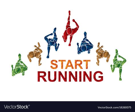 Fast Sketch, Musical Notation, People Running, Visual Representation, How To Start Running, Running Tops, Text Design, Top View, Motion Graphics