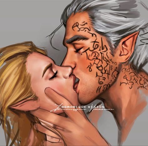 Dominique Wesson, Spicy Sketch, Throne Of Glass Characters, Rowan And Aelin, Throne Of Glass Fanart, Celaena Sardothien, Aelin Galathynius, Throne Of Glass Books, Crown Of Midnight